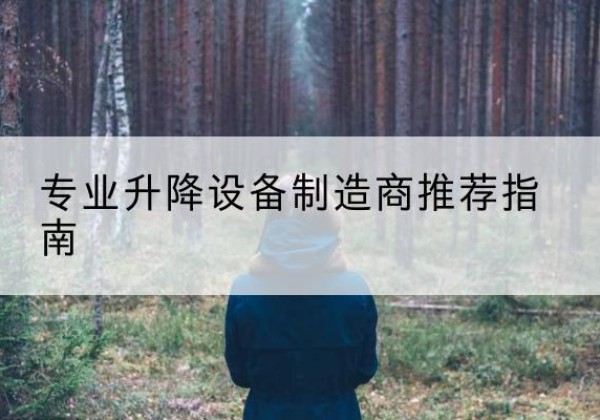 陈仓电动剪叉升降平台厂家-专业升降设备制造商推荐指南